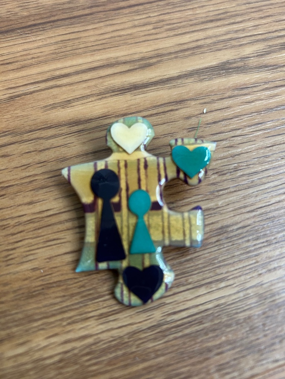 Vintage Lucinda People Pin
